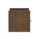 Garland Toffee Square Glass Top End Table