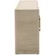 Isla Light Natural 5 Door Sideboard