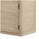 Isla Light Natural 4 Door Display Cabinet