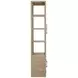 Isla Light Natural 4 Door Display Cabinet