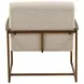 Rue Barley Cream Upholstered Occasional Chair