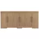 Delacruz Natural 6 Door Sideboard