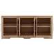 Delacruz Natural 6 Door Sideboard