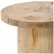 Brittany Natural Round Large Coffee Table