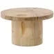 Brittany Natural Round Large Coffee Table