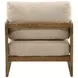 Malia Sea Birch Upholstered Occasional Chair