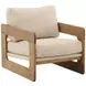 Malia Sea Birch Upholstered Occasional Chair