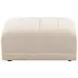 Magda Topanga Oatmeal Upholstered Rectangular Ottoman
