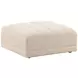 Magda Topanga Oatmeal Upholstered Rectangular Ottoman