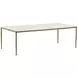 Perugia White and Antique Brass Occasional Table Set
