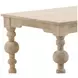 Annette Whitewash 87" Rectangular Dining Table