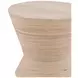 Theda Light Natural Round Side Table