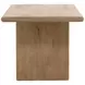 Amalie Natural 78" Rectangular Dining Table