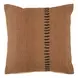 Nimu Taupe And Black Accents Pillow
