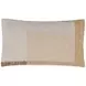 Aldrin Beige and Brown Pillow