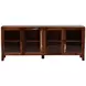 Persea Brown 4 Glass Door Sideboard
