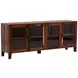 Persea Brown 4 Glass Door Sideboard