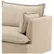 Monica Moss Sand 84" Sofa