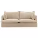 Monica Moss Sand 84" Sofa