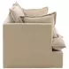Monica Moss Sand 84" Sofa