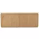 Canyon Natural Wash and Cream 4 Door Sideboard