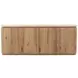 Canyon Natural Wash and Cream 4 Door Sideboard