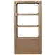 Leandra Weathered Natural 2 Door Bookcase