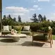 Tahoe Green Performance Fabric 79" Outdoor Sofa