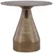 Brema Antique Brass 32" Round Bistro Table