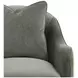 Elissa Opal Eucalyptus Upholstered Occasional Chair with Pillow
