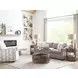 Hidden Treasures Medium Stain Round Lift Top Coffee Table