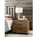 Hidden Treasures Adele Medium Stain 3 Drawer Nightstand