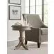 Georgie Latte Round End Table