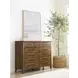 Abode Larson Medium Stain Tall 11 Drawer Dresser