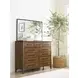 Abode Larson Medium Stain Tall 11 Drawer Dresser
