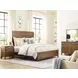 Schafer Warm Brunette King Panel Bed