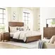 Schafer Warm Brunette King Panel Bed