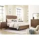 Schafer Warm Brunette California King Panel Bed