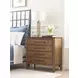 Abode Kingsley Medium Stain 4 Drawer Bachelor's Chest
