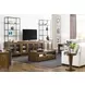 Abode Wagner Medium Stain 2 Door Accent Cabinet