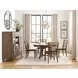 Abode Salter Medium Stain 50" Round Dining Table