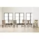 Kafe Cappuccino Splat Back Performance Fabric Dining Chair
