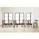 Kafe Cappuccino Splat Back Performance Fabric Dining Chair