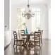 Kafe Brown Performance Fabric Dining Chair