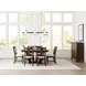 Kafe Mocha 60" Rectangular Trestle Dining Table