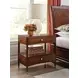 Julian Medium Stain 2 Drawer Nightstand