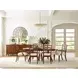 Meyers Medium Stain 122" Extendable Rectangular Dining Table
