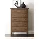 Glenwood Bark 5 Drawer Chest
