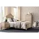 Woodlawn Oatmeal King Panel Bed