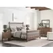 Arbor Bark King Spindle Low Profile Bed